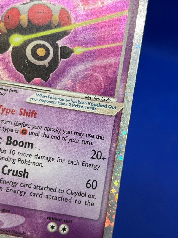 2007 Pokemon EX Power Keepers Claydol ex 93/108 Ultra Rare DMG gallery