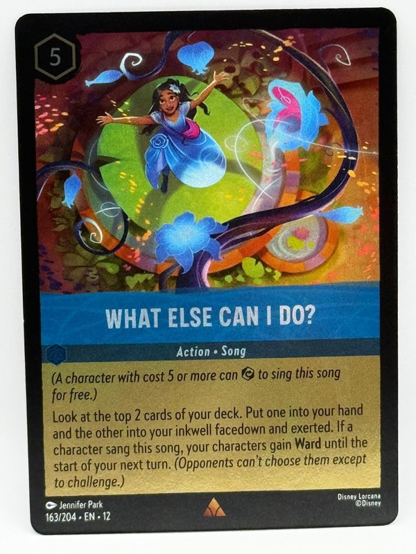 What Else Can I Do? 163/204 Cold Foil Rare Wilds Unknown NM
