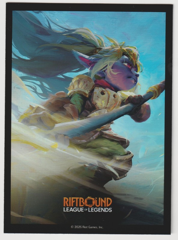 Poppy, Keeper of the Hammer Individual Sleeve Riftbound