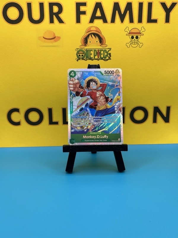 Monkey D Luffy PRB02-005 One Piece CCG SR Foil English