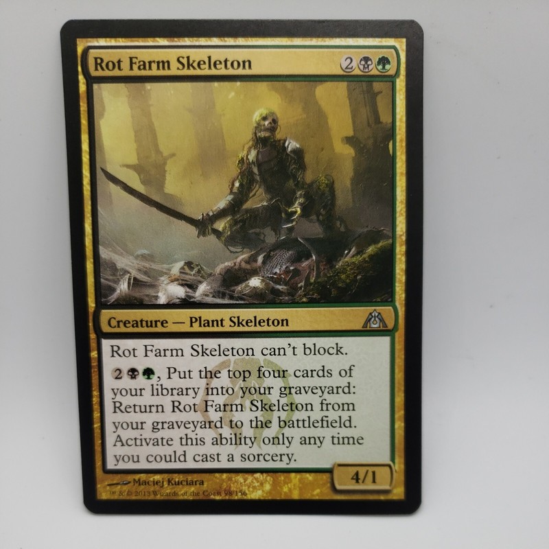 Rot Farm Skeleton x1- Dragon’s Maze – MTG – Near Mint