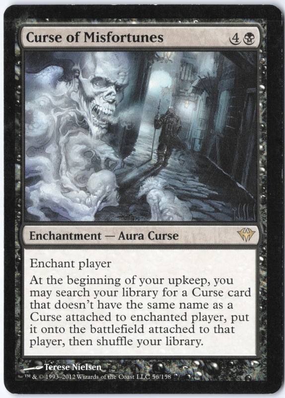 Curse of Misfortunes R Dark Ascension 56 LP