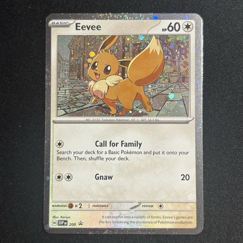 Eevee Promo (Cosmos Holo) – Scarlet & Violet – Holo Rare Near-Mint English