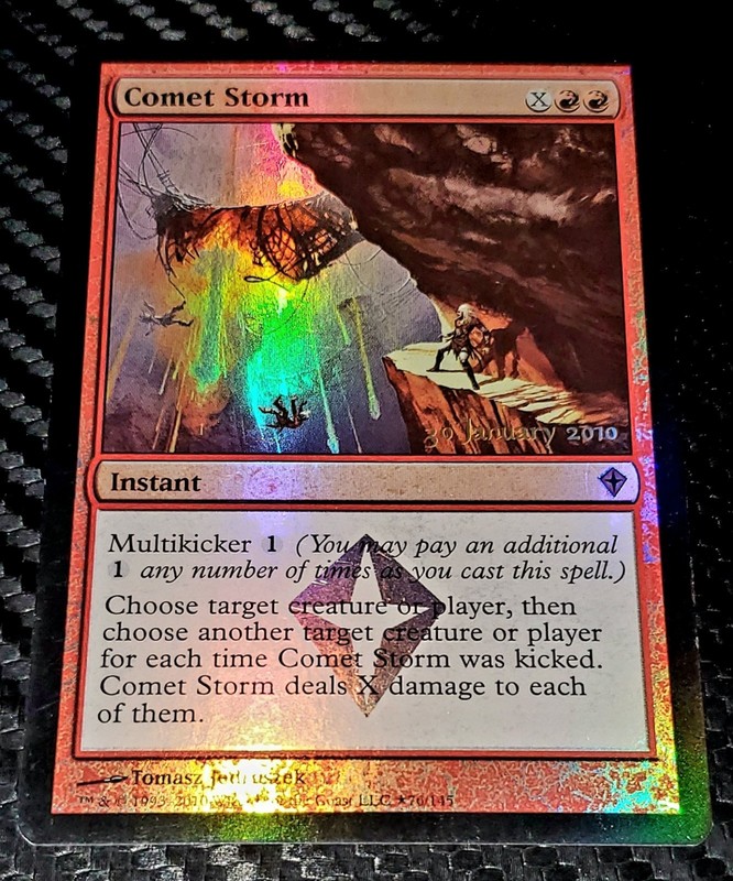 Magic MTG Prerelease Cards Comet Storm #76/145 Promo Foil TCG CCG Worldwake