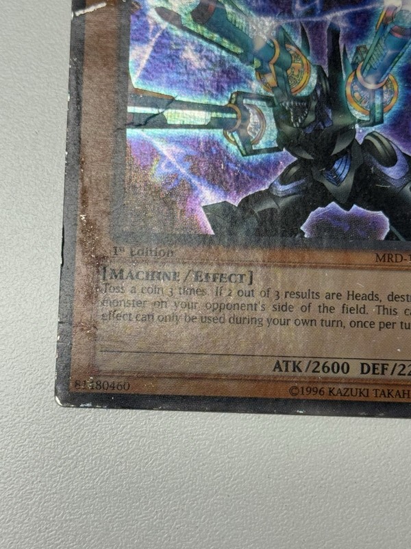 Barrel Dragon MRD-126 Metal Raiders 1st Edition Ultra Rare #1 gallery