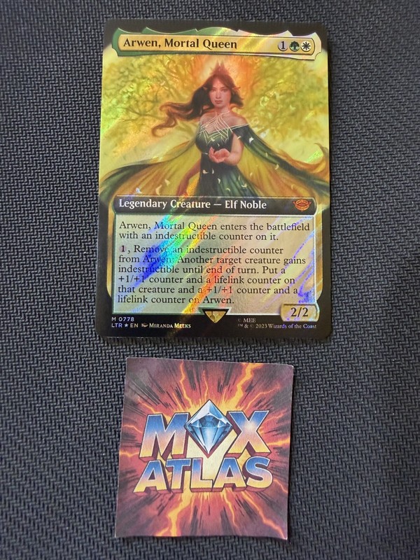 MTG – Arwen, Mortal Queen (Extended Art) (Surge Foil) #778 (NM)