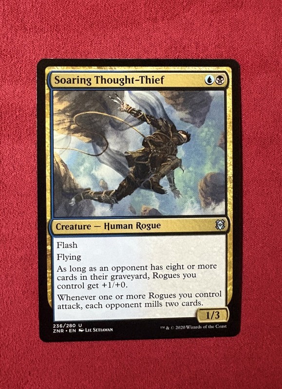 Soaring Thought-Thief – Zendikar Rising ZNR Magic The Gathering MTG #236