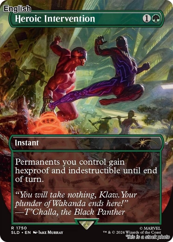 Heroic Intervention EN [SLD – 1750] – NM TCG MTG