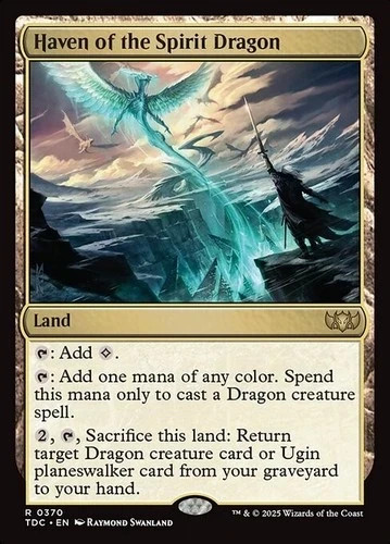 Haven of the Spirit Dragon – 370 – NM – Tarkir: Dragonstorm – MTG