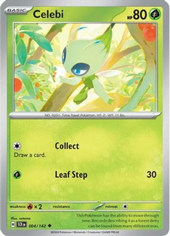 Celebi – 004/142 – Uncommon – Near Mint