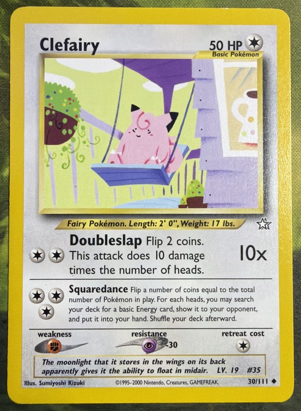 Clefairy 30/111 – Neo Genesis – Light Play