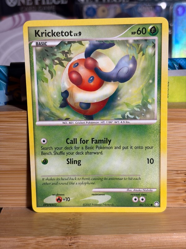 KRICKETOT 86/123 Mysterious Treasures Unlimited Vintage Pokemon TCG LP