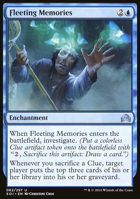 Magic the Gathering MTG Fleeting Memories (62) Shadows over Innistrad LP