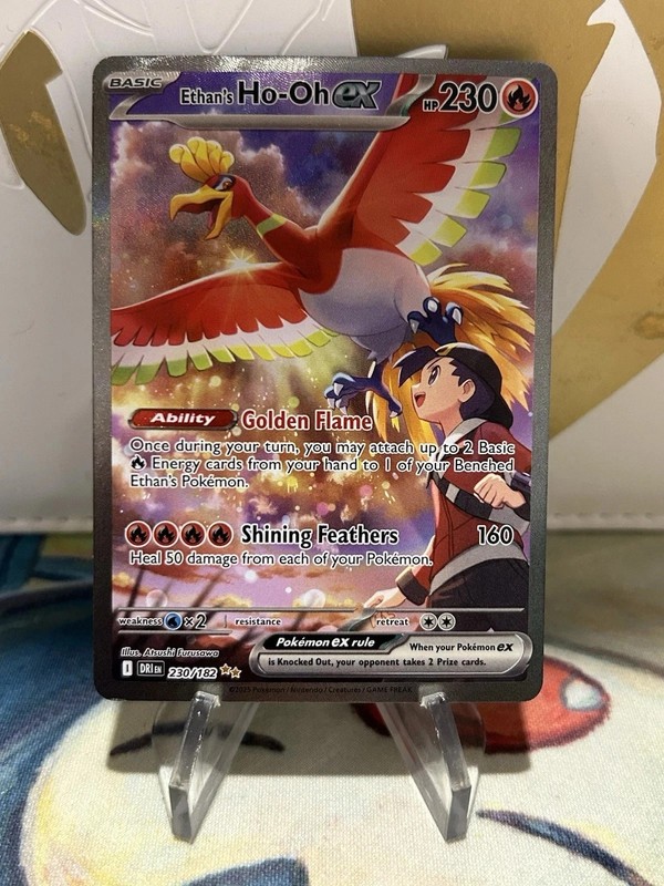 Ethan’s Ho-Oh ex 230/182 Sv10: Destined Rivals Holo