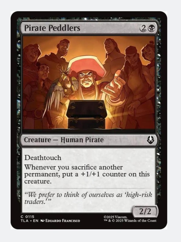 Pirate Peddlers | MTG The Last Airbender Human Pirate Deathtouch Sacrifice Grow