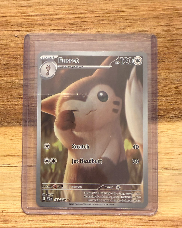 Furret 168/159 Sv09: Journey Together Holo