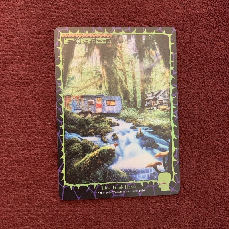 Forest (1656) (Rainbow Foil) Secret Lair Drop Foil