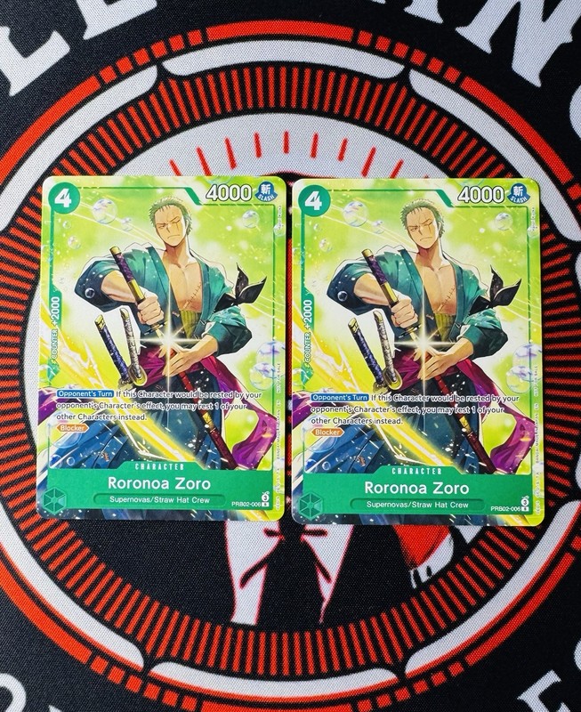 2 X Roronoa Zoro (Welcome Pack 2026 Vol.1) PRB02-006 One Piece Promotion Cards
