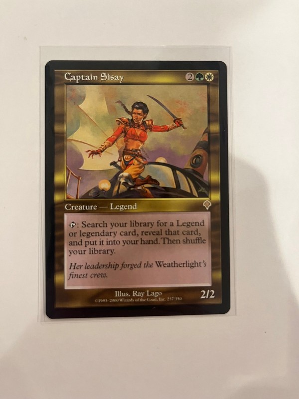 MTG Magic the Gathering Captain Sisay (237/356) Invasion NM