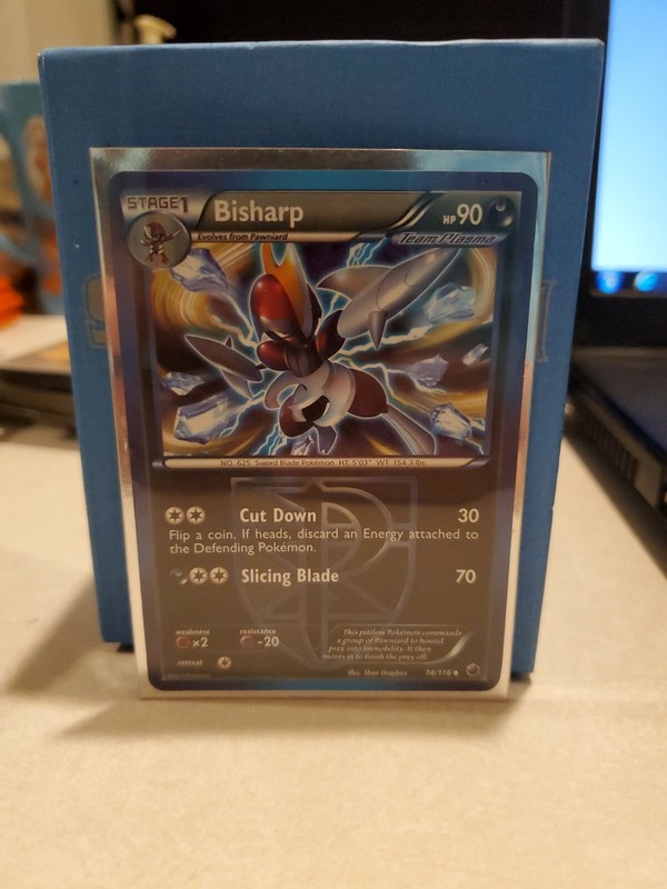 Pokemon Card Bisharp 74/116 Plasma Freeze in Mint Condition!