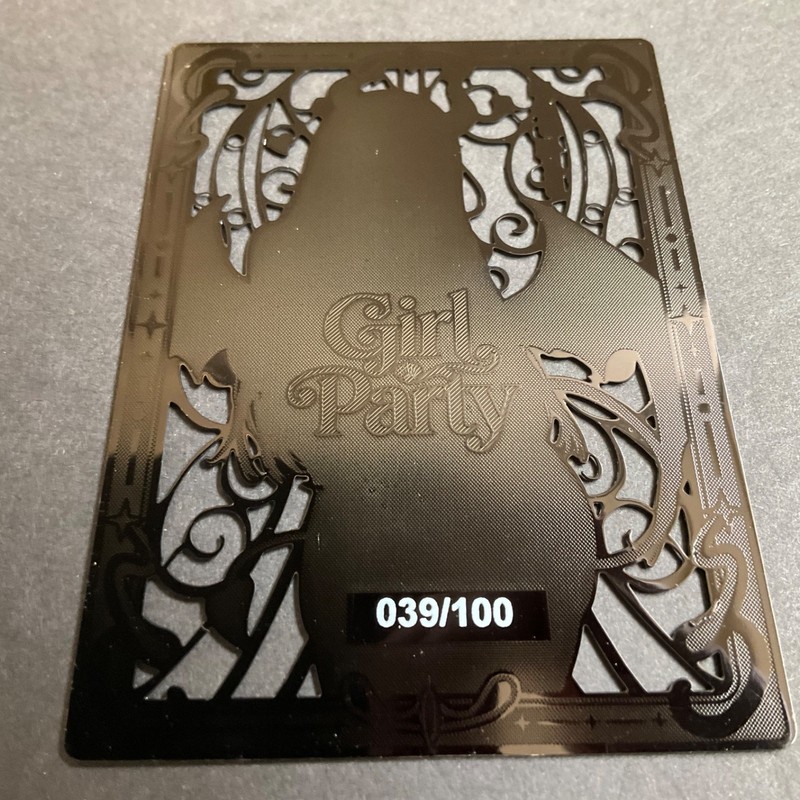 Goddess Story Gold METAL Card - Random Serial Number #/100! Hinata Bikini Anime gallery