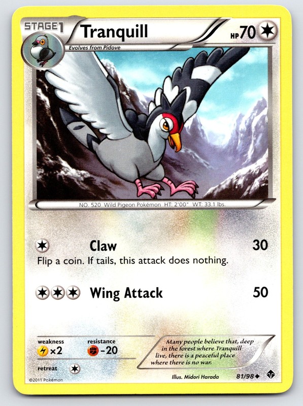 Tranquill – Emerging Powers 81/98 – MP Condition