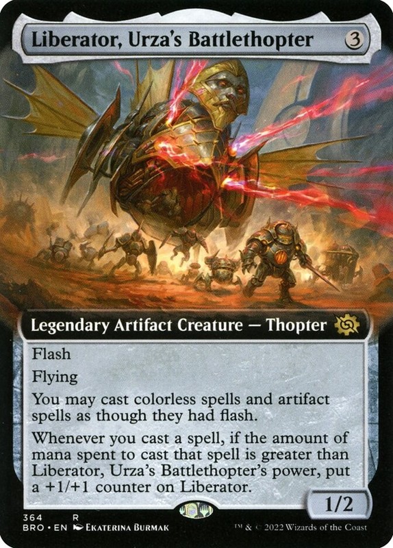 MTG Liberator, Urza’s Battlethopter (364/417) The Brothers’ War LP