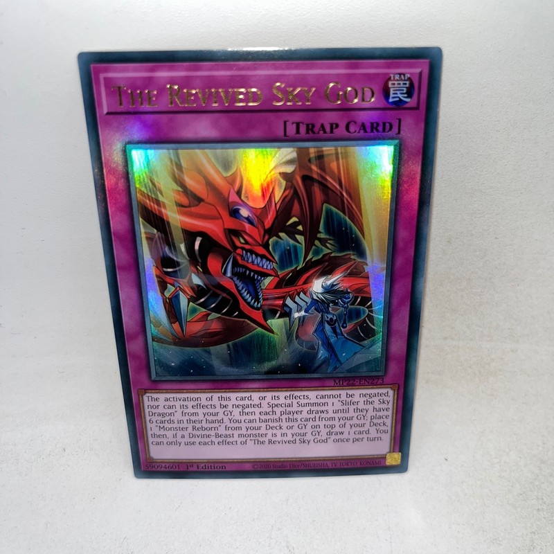 The Revived Sky God MP22-EN273 2022 Tin of the Pharaoh’s Gods Yugioh