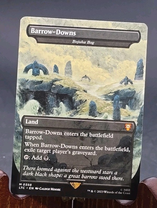 Barrow-Downs – Bojuka Bog Lord of the Rings MTG Regular Lightly Played