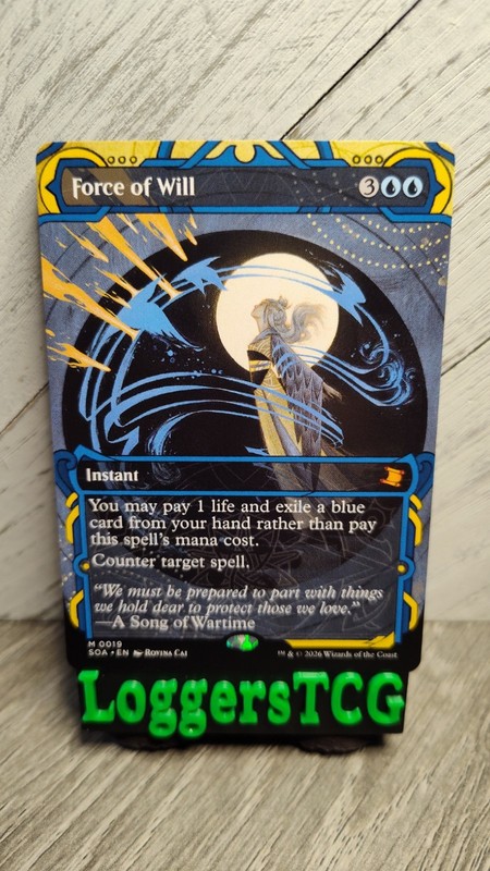 MTG Force of Will / SOA 0019 M NM