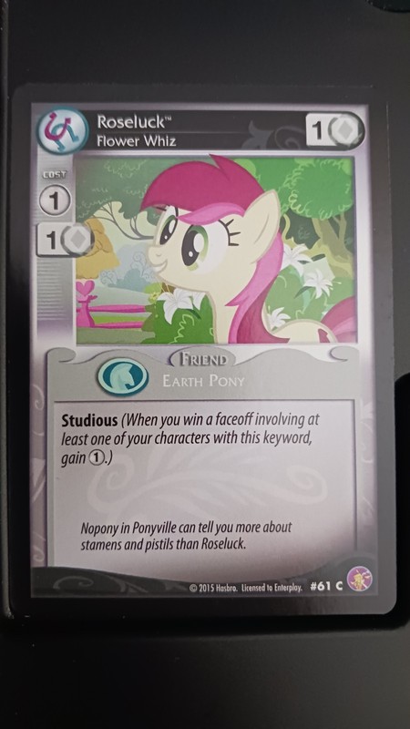 My Little Pony CCG: Prim Roseluck – Flower Whiz Common