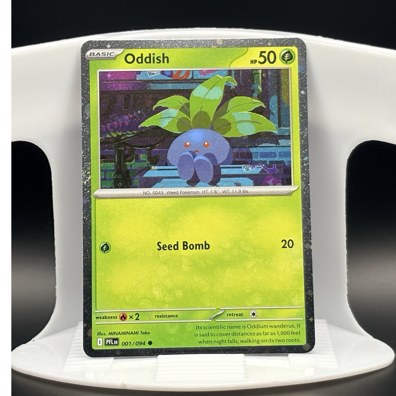 Oddish 001/094 Phantasmal Flames Cosmo Holo Common 50 HP English