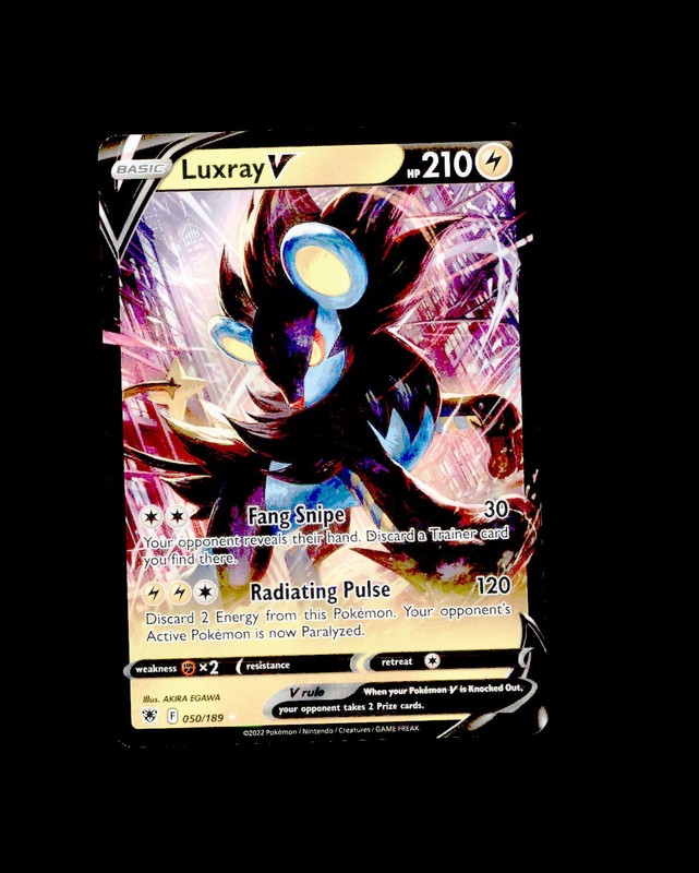 NM SWSH10: Astral Radiance Holo Luxray V 050/189