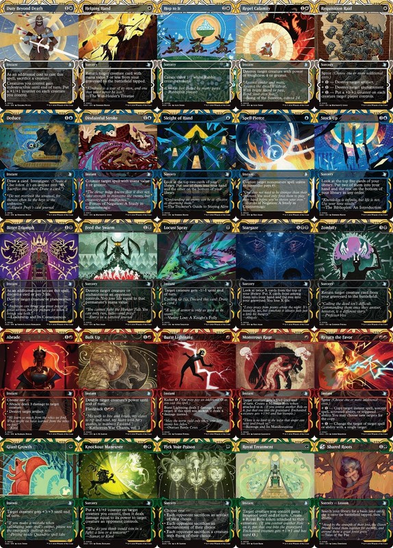 Secrets of Strixhaven Mystical Archive ~mtg~ Set of 25 UNC Stock Up Shared Roots