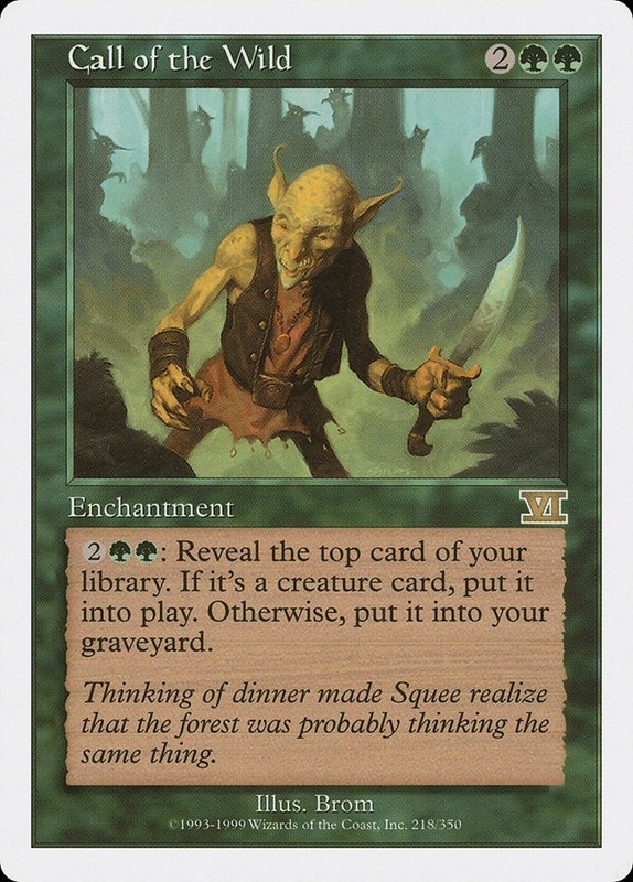MTG – Call of the Wild – Classic Sixth Edition – X1 – (LP) –