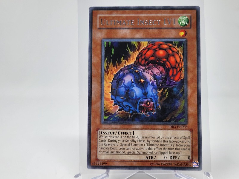 YuGiOh Ultimate Insect LV1 DR3-EN005 Dark Revelation Unlimited Rare NM