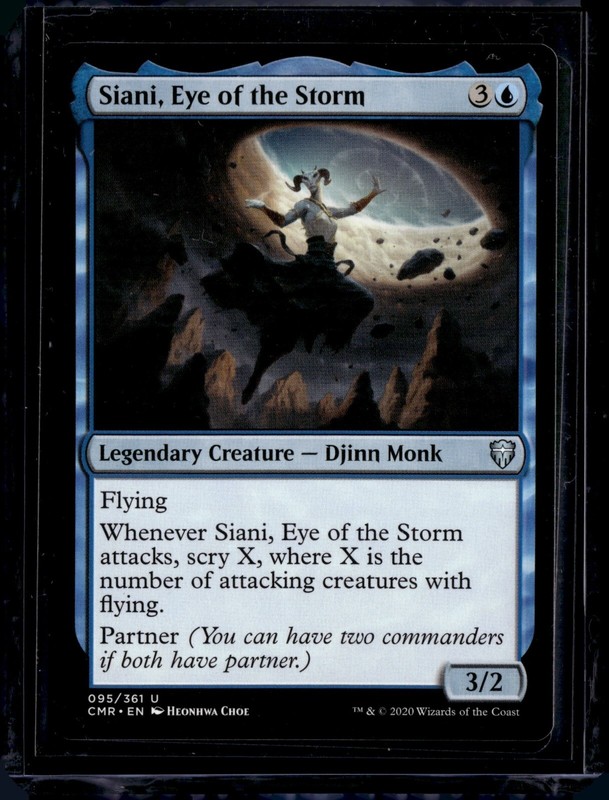 Siani, Eye Of The Storm – 95 – CMR – NM – MTG Magic the Gathering