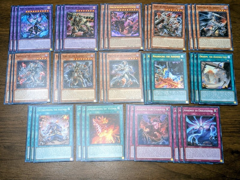 Yugioh! Mega Tins 2025 Ashened Deck Core