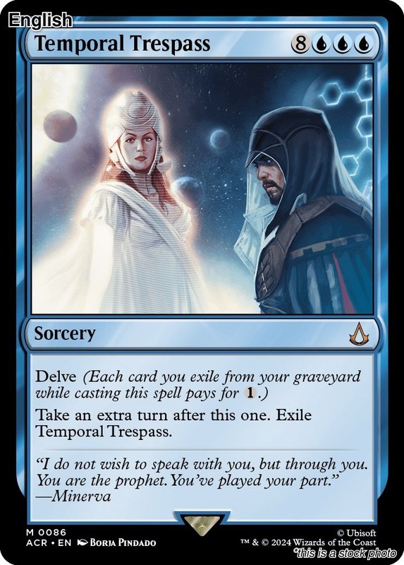 Temporal Trespass EN [ACR – 86] – NM TCG MTG
