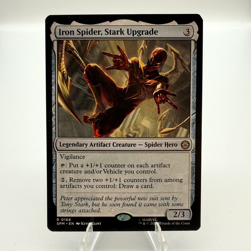 Magic The Gathering Iron Spider, Stark Upgrade Marvel’s Spider-Man Regular NM
