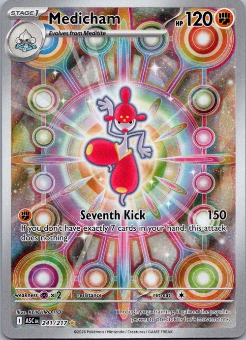 Medicham Illustration Rare ME: Ascended Heroes 241/217 NM