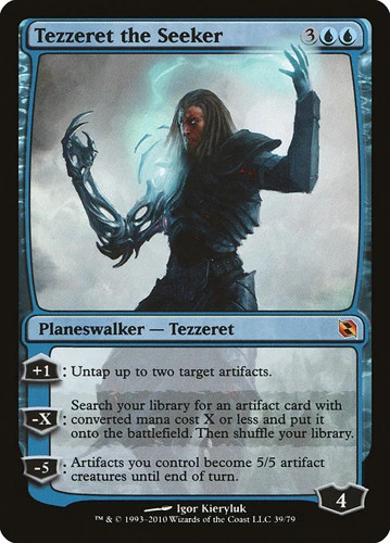Tezzeret the Seeker – Foil Duel Decks: Elspeth vs. Tezzeret LP MTG