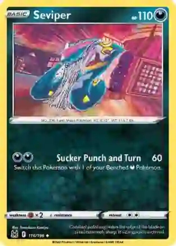 Seviper – 116/196 – Uncommon – Near Mint