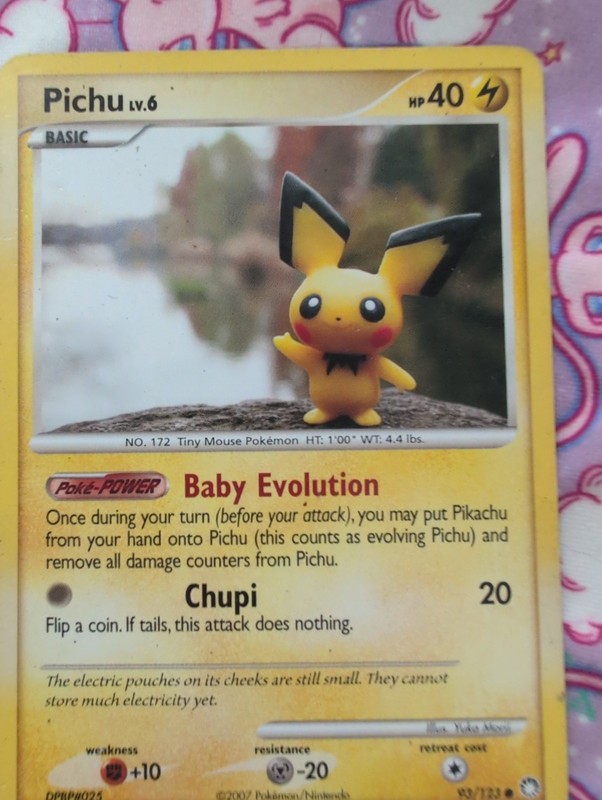 Pichu 93/123 Mysterious Treasures Regular gallery