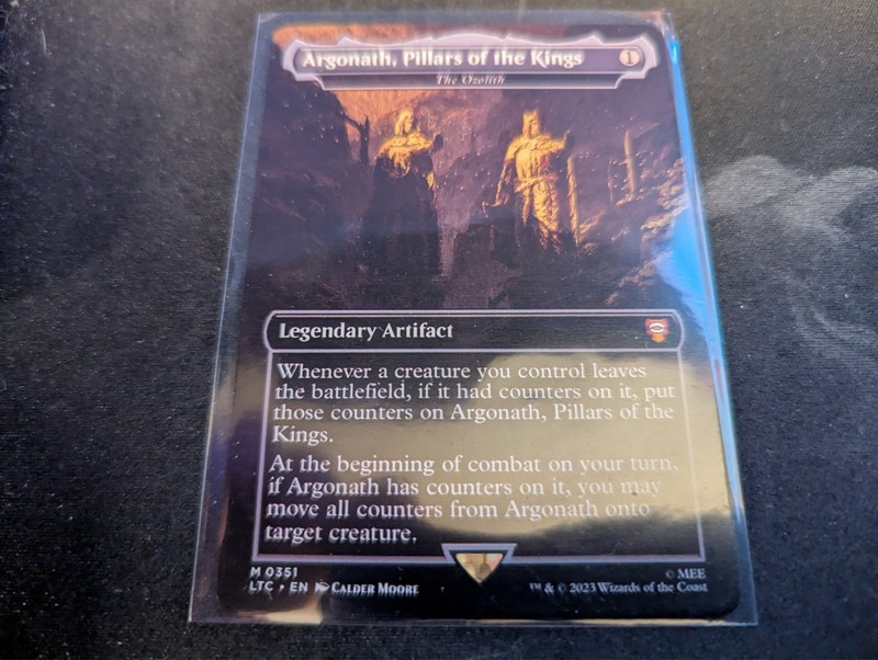 MTG Magic the Gathering The Ozolith / Argonath, Pillars of the Kings LTC!