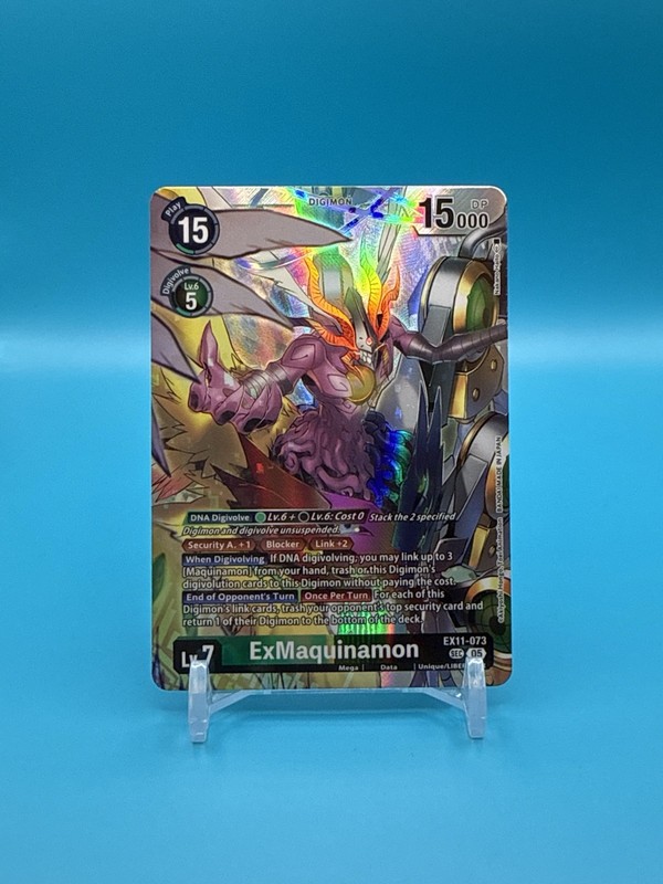 ExMaquinamon | Dawn Of Liberator (EX-11) – Digimon CCG – EX11-073 – NM