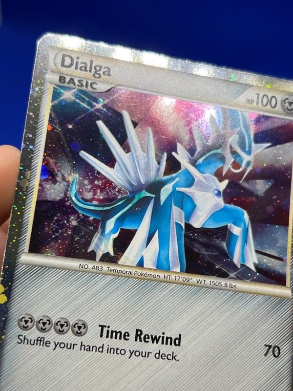 2011 Pokemon Call of Legends Dialga (Shiny) SL2 Shiny Holo Rare DMG gallery