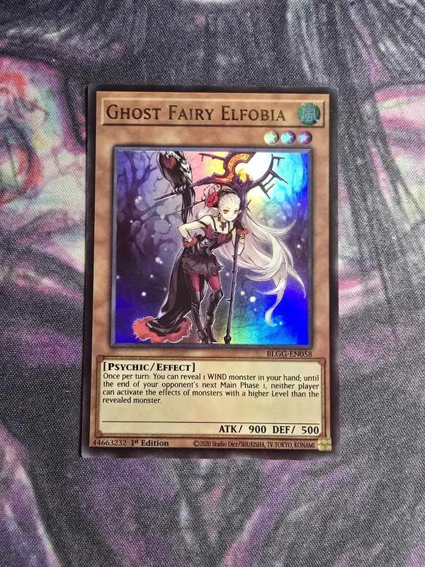 Ghost Fairy Elfobia BLGG-EN058 – Ultra Rare 1st Edition