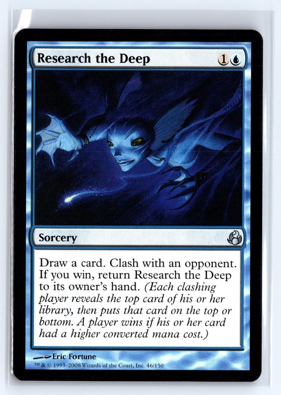 Research the Deep 46 Uncommon Morningtide Magic: The Gathering NM