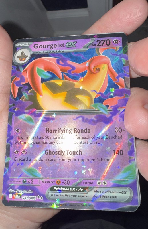 Gourgeist ex 041/086 Me04: Chaos Rising Holo